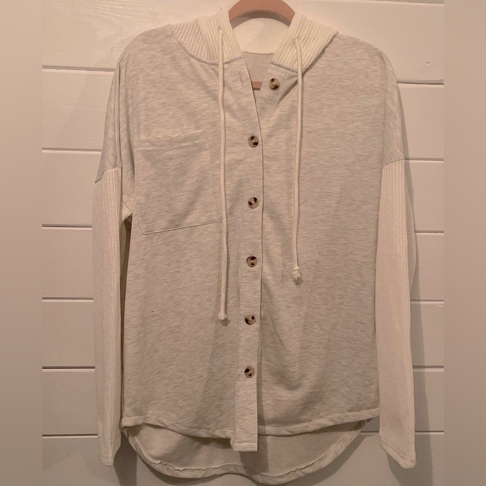 Oversized hoodie sweater jacket NEW